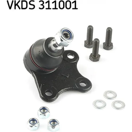 SKF Bærekugle VKDS 311001 M12x1, 18,2 mm Konus, for VW, SKODA, SEAT