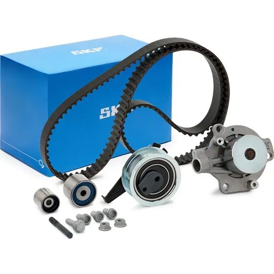SKF Vandpumpe + Tandremssæt VKMC 01279-1, sort, 25 mm