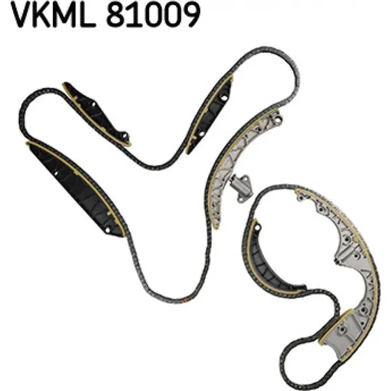SKF VKML 81009 Styrekædesæt til Audi A4, A5, A6, A7, A8, Q5, Q7