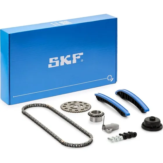 SKF Styrekædesæt VKML 86003, blå, 106 led, til Mercedes-Benz, Opel, Renault