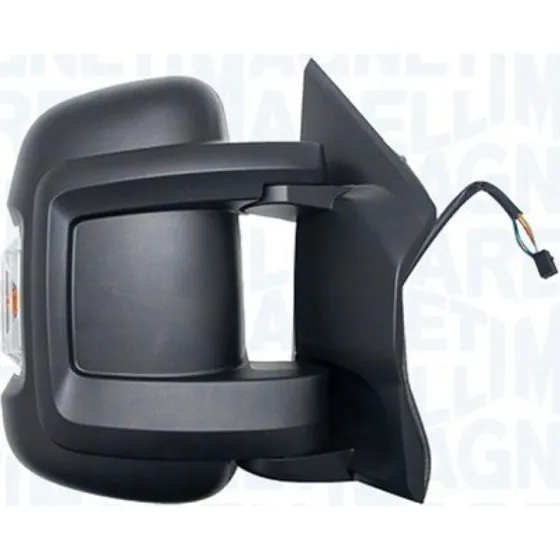 MAGNETI MARELLI Sidespejl 350315027800, elektrisk, sort, til FIAT, PEUGEOT, CITROËN