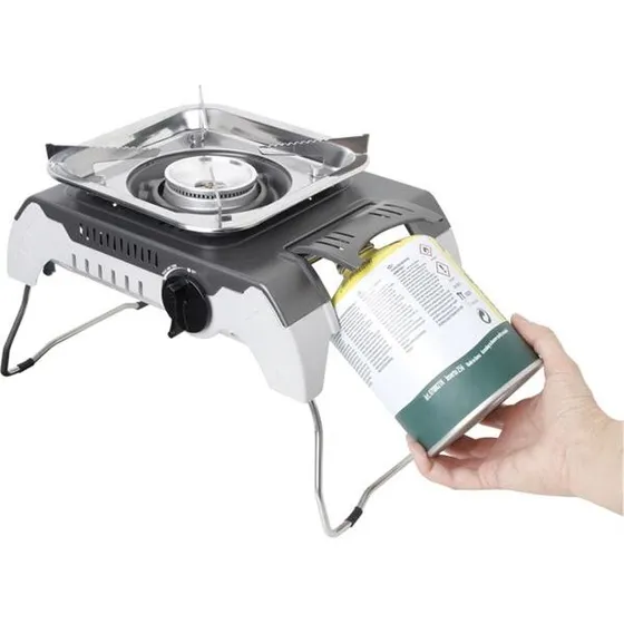 Brunner Devil 450 1-brænder gaskomfur til 450 g dåser inkl. etui