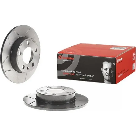 Brembo Bremseskive 08.7165.75, Bagaksel, 230 mm, Xtra