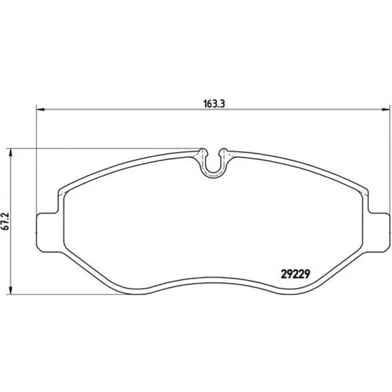 Brembo Bremseklodser P A6 026 for IVECO S-Model, 42555881, 42576975