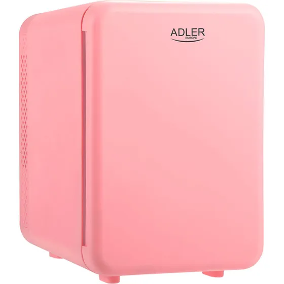 Adler Mini Køleskab 4L – Køle/Varme 12V/230V Pink