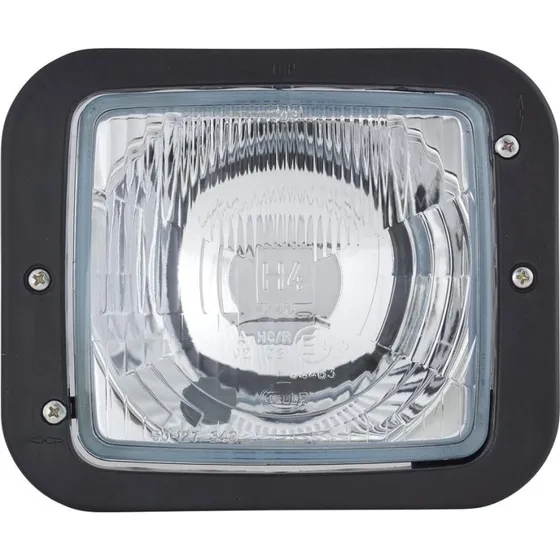 HELLA Forlygte 1AA 004 109-201, H4/T4W, sort, ECE-godkendt