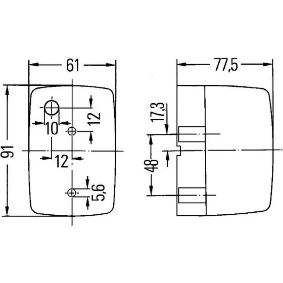 HELLA Ekstrablinklygte 2BM 002, P21W, gul, ECE-godkendt