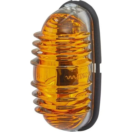 HELLA Blinklygte 2BA 001 227-201, 2 stk, krom, gul
