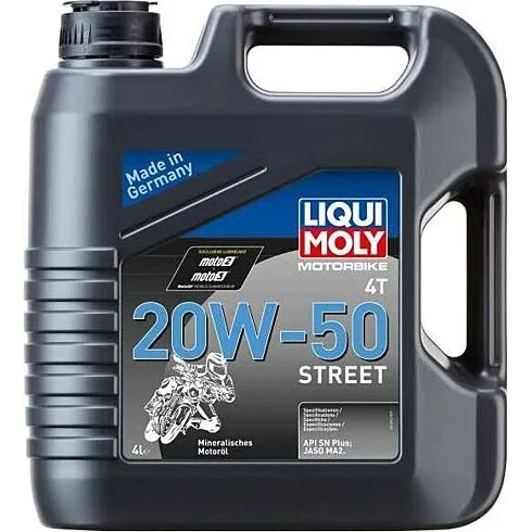 LIQUI MOLY Motorbike 4T Street 20W-50 4L