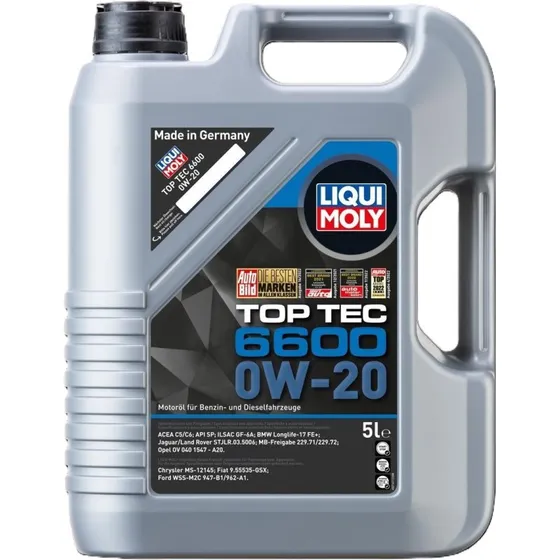 LIQUI MOLY TOP TEC 6600 0W-20 5L