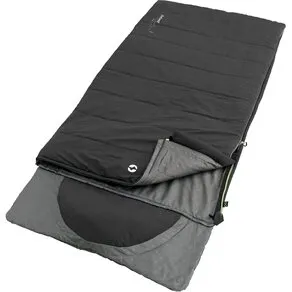 Outwell Contour Sovepose Long 220x85 cm – Grå, Højre Lynlås