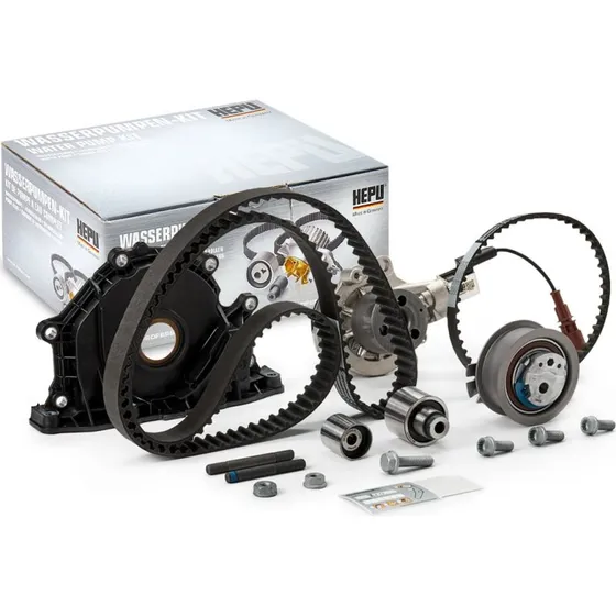 HEPU PK06691 Vandpumpe + Tandremssæt for VW, Audi, Skoda