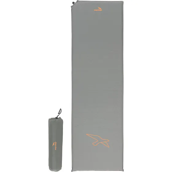 Easy Camp Siesta Single Selvoppustelig Liggeunderlag 190x60x10 cm, Grå