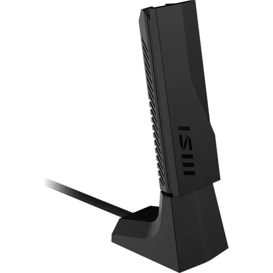 MSI BE6500 WiFi 7 USB-adapter, tri-band, sort