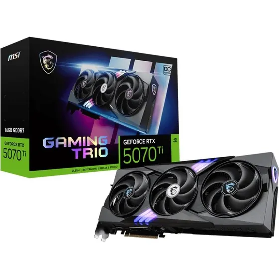 MSI GeForce RTX 5070 Ti GAMING TRIO OC 16 GB GDDR7