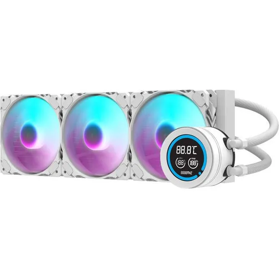 Darkflash DN-D360 Hvid 360mm CPU Vandkøler med RGB