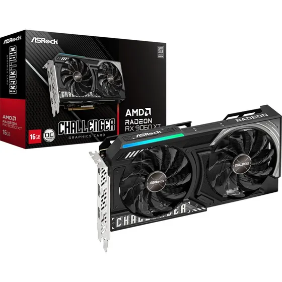 ASRock Radeon RX 9060 XT Challenger 16GB OC
