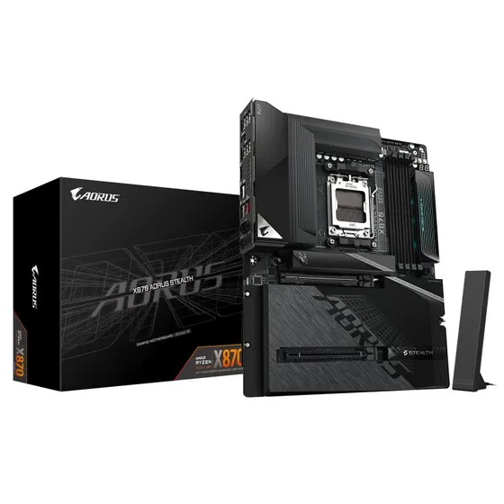 GIGABYTE X870 AORUS STEALTH ATX AM5 DDR5 Wi-Fi 7