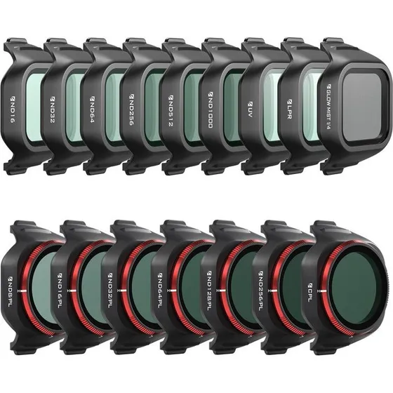 Freewell ND/PL Mega Filter Kit til DJI Mini 5 Pro, 6 stk