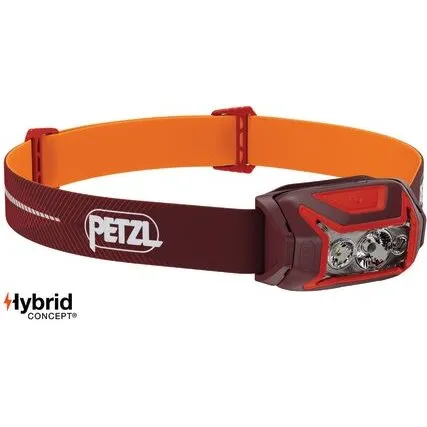 Petzl Actik pandelampe 450 lm – rød