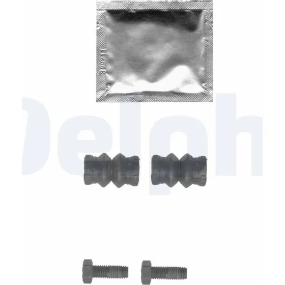 DELPHI LX0327 Skivebremsebelægning Tilbehørssæt