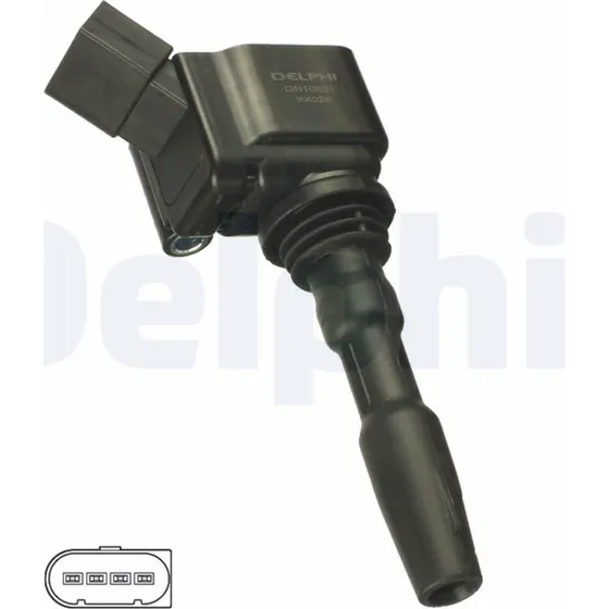 DELPHI Tændspole GN10631-12B1 til VW, Audi, Skoda, Seat, Cupra