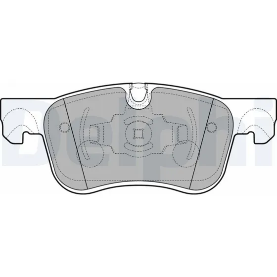 DELPHI Bremseklodser LP2689 for PEUGEOT/CITROËN