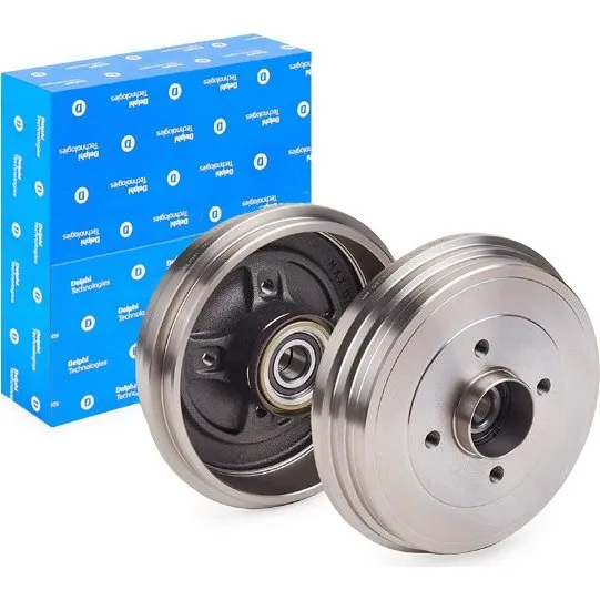 DELPHI BFR626 Bremsetromle til RENAULT Clio IV, med ABS-sensor