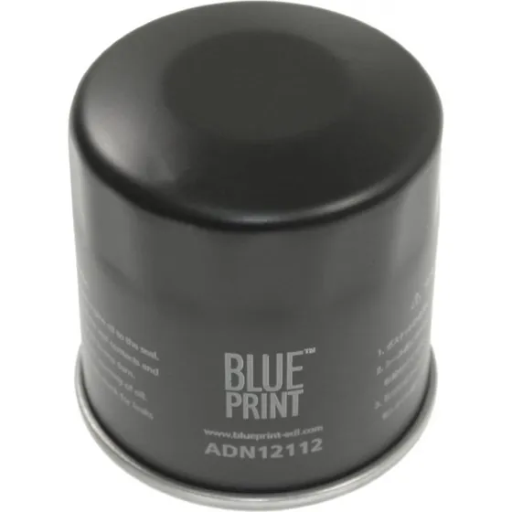 BLUE PRINT Oliefilter ADN12112, kompatibelt med Renault, Nissan, Mazda