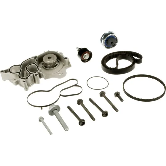 GATES KP75680XS-4 Vandpumpe + Tandremssæt for VW, Audi, Skoda