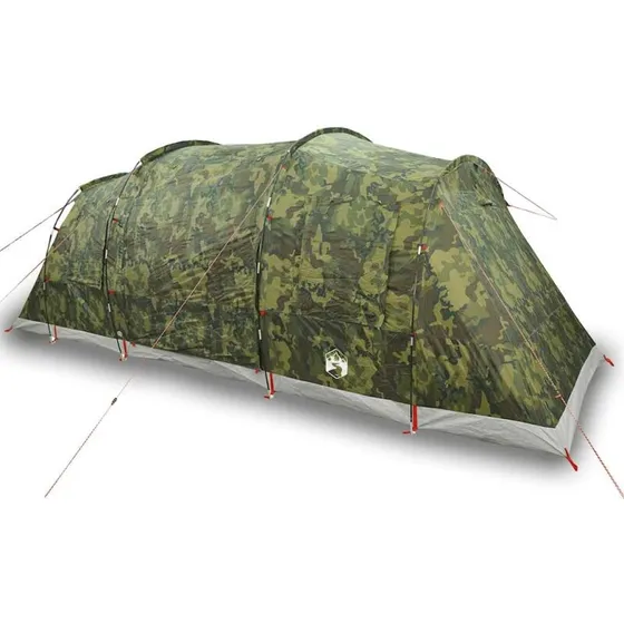 vidaXL 6-personers familietelt vandtæt camouflage