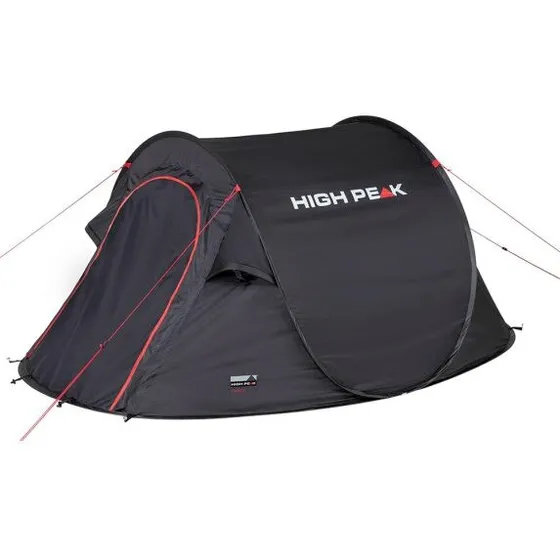 High Peak Vision 3 Pop-up telt 3 person - Sort