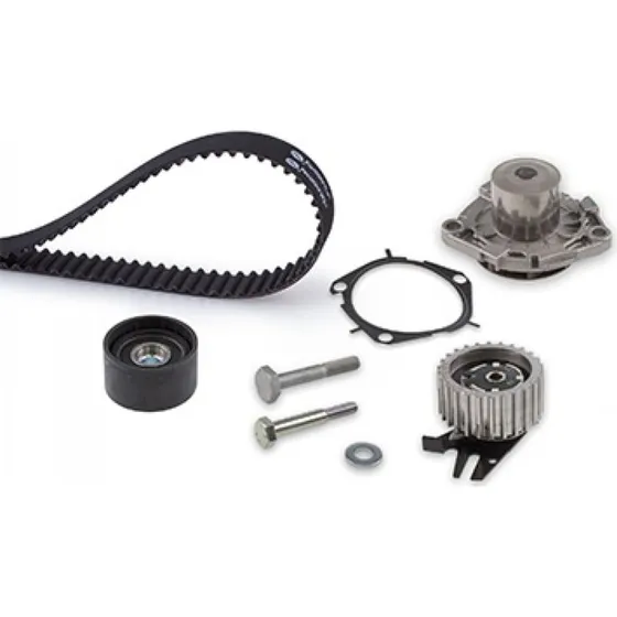 GATES Vandpumpe + Tandremssæt KP15684XS-1 for FIAT, JEEP, ALFA ROMEO