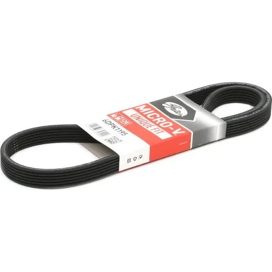 GATES Kileribberem 6DPK1195, sort, 21 mm, 1195 mm