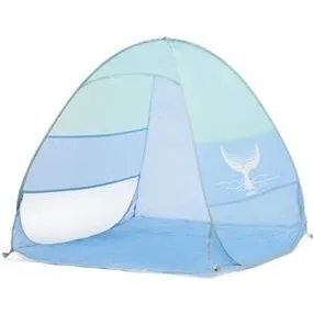 Ludi Pop-up strandtelt UV50 - Blå/Mint