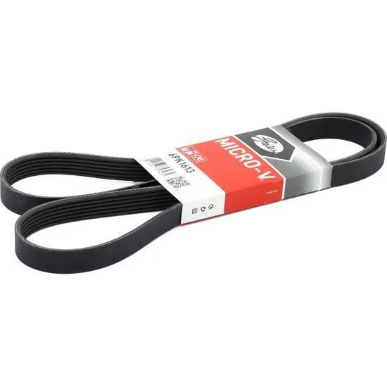 GATES Kilerem 6PK1613, 21 mm, sort, 1613 mm