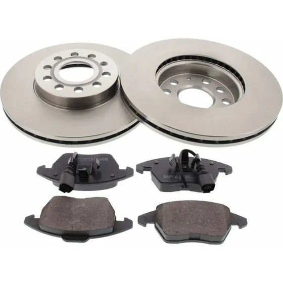 MAPCO Bremsesæt 47830, ventileret, til VW/AUDI/SKODA 2005-2008