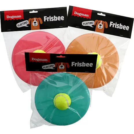 Frisbee m. bold - assorteret