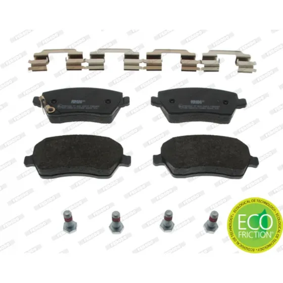 FERODO Bremseklodser FDB4069 til OPEL, NISSAN, SUZUKI, VAUXHALL