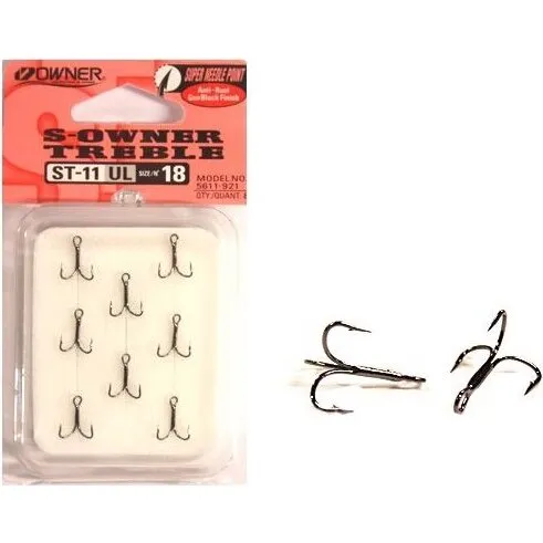 Owner ST-11 trekroge til UL-fiskeri, 8 stk