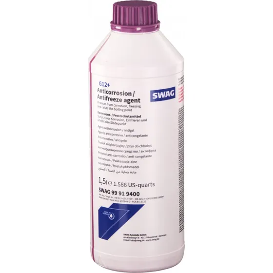 SWAG Frostbeskyttelse 1,5 L G12+ Rød/Violet