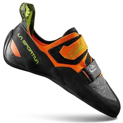 La Sportiva Mistral klatresko – Hawaiian Sun/Lime Punch