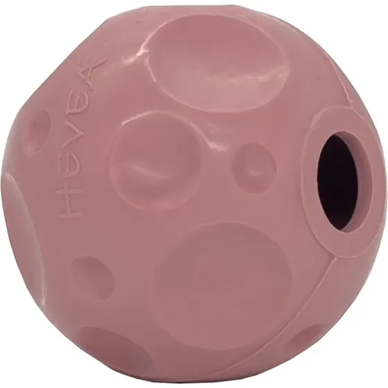 Hevea Moon Ball 2-i-1 aktiverings- & kastebold, Old Rose