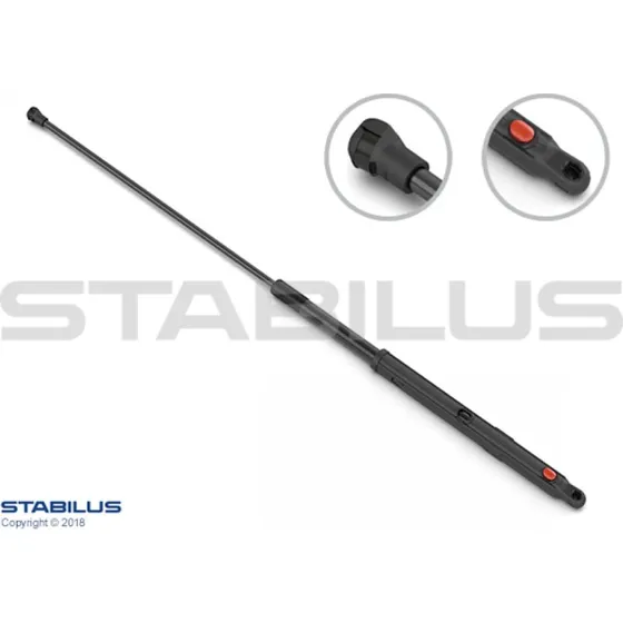STABILUS Gasfjeder 610886, motorhjelm, 360 N, 811 mm