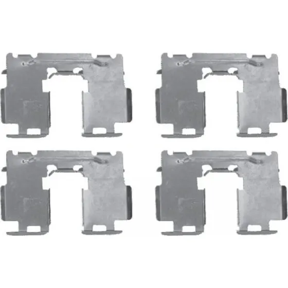 BOSCH 1 987 474 472 Skivebremsebelægning, Tilbehørssæt til TOYOTA RAV 4 III/IV