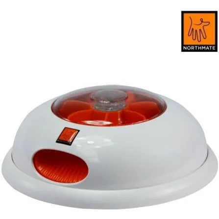 Northmate Pulse Slow Eater - hvid/orange