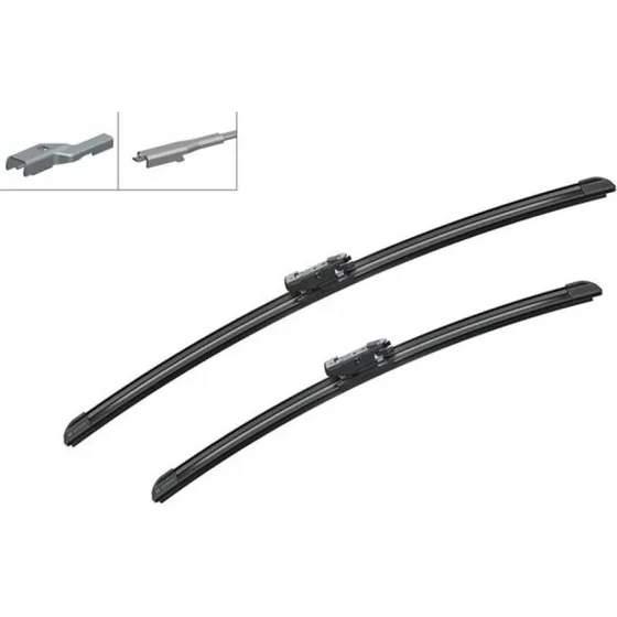 BOSCH Viskerblade Aerotwin 550/450 mm til Mercedes-Benz, BMW, Fiat