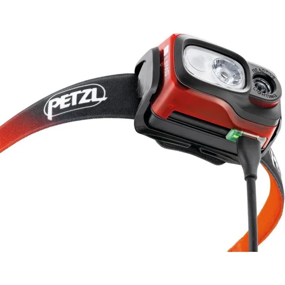 Petzl Swift RL 1100 lm pandelampe – orange/sort