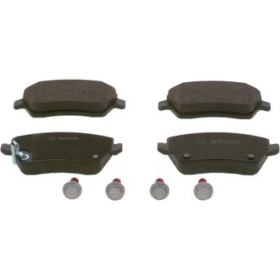 BOSCH Bremseklodser 0 986 494 573 til Nissan Micra IV/V, Note