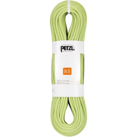 Petzl Tango 8,5 mm dobbeltreb 60 m – gul